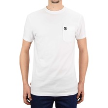 Timberland Chest Pocket Ss T-Shirt - White