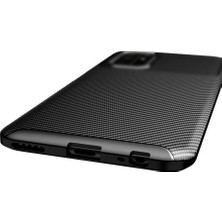 Apsuwa Huawei P Smart 2021 Kılıf Negro Karbon Desen Silikon