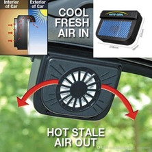 İhtiyaç AVM Auto Cool Güneş Enerjisiyle Çalışan Araç Içi Soğutucu Fan