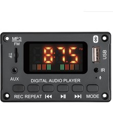Magıcvoıce G021 USB/SD/AUX/BLUETOOTH/UK/2*40W Anfi Çıkış-Geniş LCD Ekran Oto Teyp Çevirici Dijital Player Board