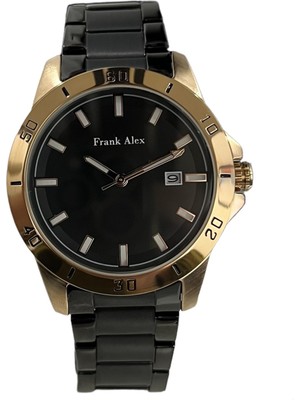 Frank Alex Çelik Kordon Erkek Kol Saati