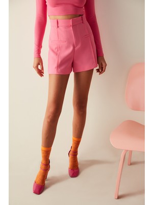 Penti Turuncu Papatya Desenli Soket Çorap-licious