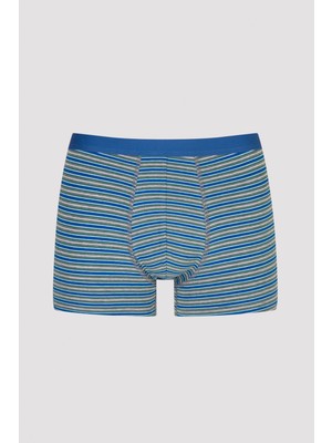 Penti Lacivert Çizgili 3in1 Boxer