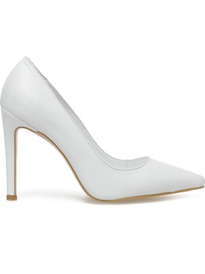 Nine West Cannus  3fx Beyaz Kadın Topuklu Ayakkabı