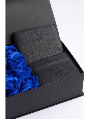 Watchofroyal Royal Box Navy Blue  Mını Cüzdan No:14