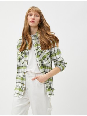 Koton Oduncu Gömleği Cepli Çıtçıtlı