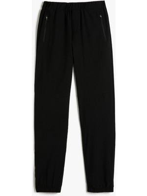 Koton Spor Eşofman Altı Fermuar Cepli Beli Lastikli