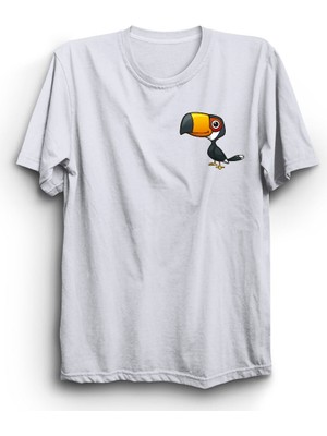The Fame Cute Toucan, Sevimli Tukan Kuşu Logo Tişört