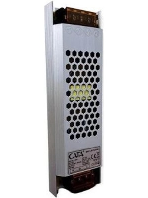 Cata 12,5 Amper Şerit LED Trafosu (120W) (Süper Slım Fansız)