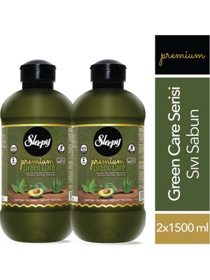 Sleepy Premium Green Care Serisi Sıvı Sabun 2X1500 ml