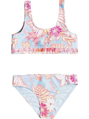 Roxy Funny Childhood Bralette Kız Çocuk Bikini Seti ERLX203155