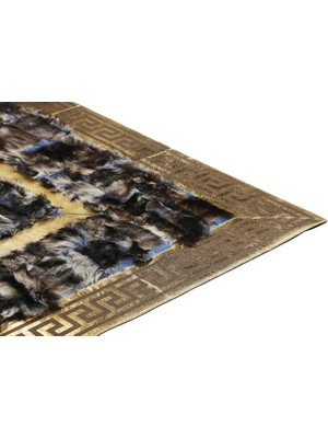 Dericibey Gold Varaklı Renkli Toskana Halı 80 x 150 cm