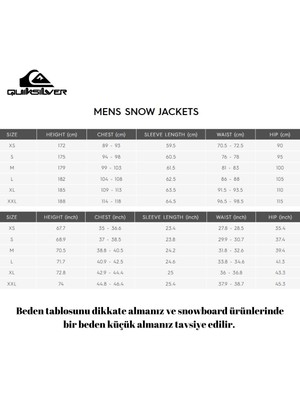 Quiksilver Mission Solid Erkek Kayak Snowboard Su Geçirmez Kar Montu EQYTJ03266