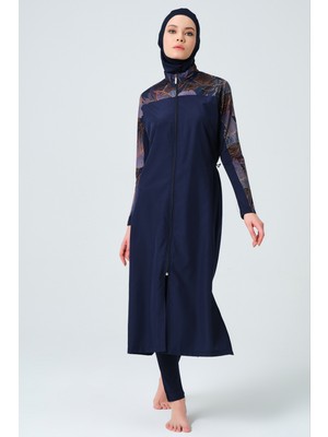 Alfasa Yakut Uzun Tesettür Mayo