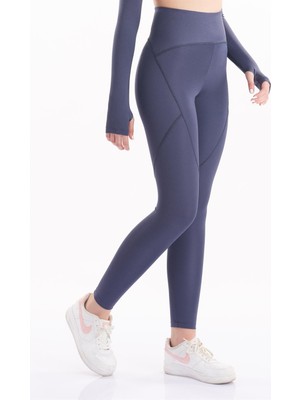 Jose Juan Kadın Karyoka Dikiş Detaylı Toparlayıcı Spor Tayt 7113