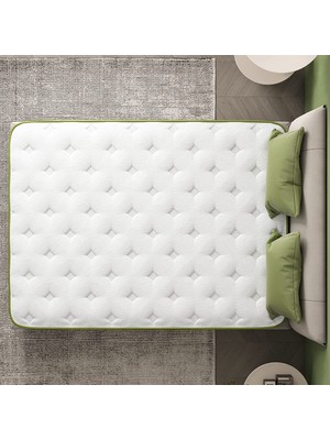 Pink Home Green Ortopedik Yatak Cotton Ortopedik Ultra Yaylı Yatak Tek Kişilik Çift Kişilik