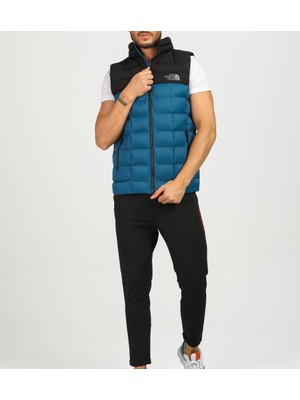 The North Face  Retro  Vst  Petrol Mavi Slim  Fit Erkek  Yelek