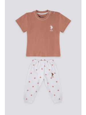 U.S. Polo Assn. Shades Of Coffee Kahverengi Bebek Tshirt Takım