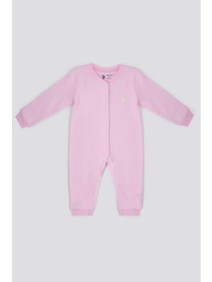 U.S. Polo Assn. Pretty Açık Pembe Bebek Tulum