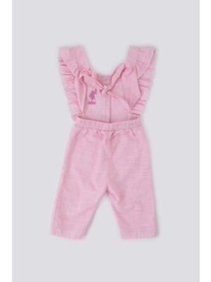 U.s. Polo Assn Candy Pink Tiny Pembe Bebek Tulum