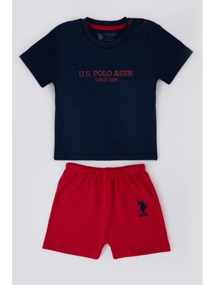 U.S. Polo Assn. Stylish Lacivert Bebek T-shirt Takım