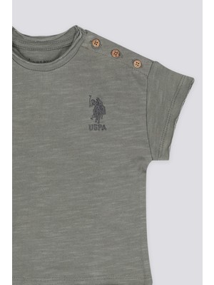 U.S. Polo Assn. The Elegance Of Khaki Haki Erkek BebekT-shirt Pantolon Takım