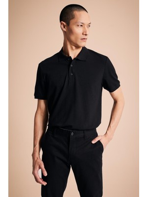 DeFacto Regular Fit Kısa Kollu %100 Pamuk Polo Tişört M7676AZ23SP