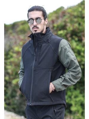 Fiyort FY82 Kenai Softshell Yelek Siyah Large