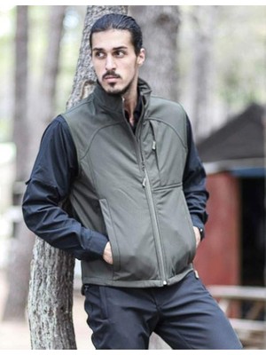 Fiyort FY82 Kenai Softshell Yelek Haki Large