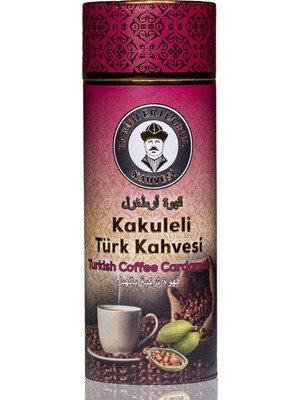 Tarihi Ertuğrul Kahvesi Kakuleli Türk Kahvesi Silindir Kutu 1000 G