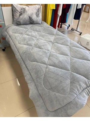 White Home Tek Kişilik Çift Yönlü Yastık Kılıfı Takım Welsoft Yorgan