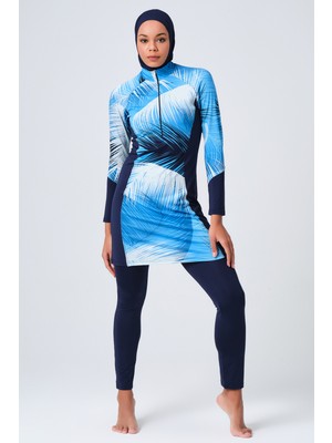 Alfasa Surfing Süs Dikişli Tesettür Mayo