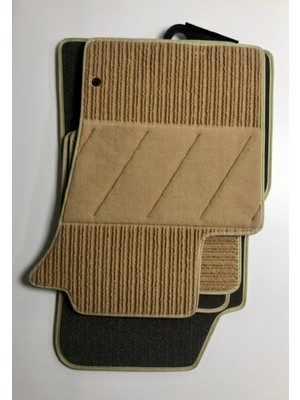 Petex Mercedes ml Serisi Halı Paspas Kırçıllı ML270 ML320 ML350 ML500 Bej Renk W163 (1998-2005)