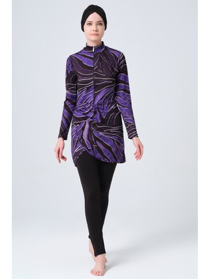 Alfasa Şık Uzun Kollu Tesettür Mayo