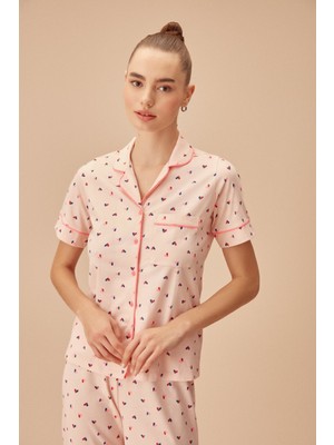 Suwen Heart Maskülen Pijama Takımı