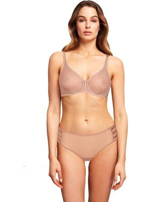 Kom Mell Transparan Toparlayıcı Ten Sütyen