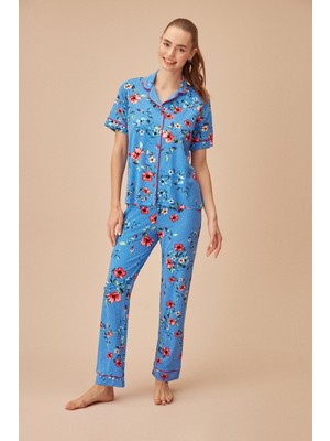 Suwen Kelly Maskülen Pijama Takımı