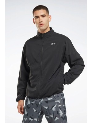 Reebok Running Woven Wind Siyah Erkek Eşofman Üstü