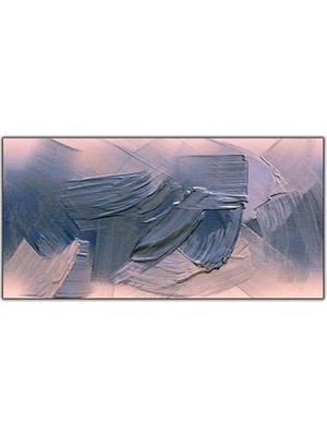 Soyut Akrilik Sanatı Yaglı Boya Dokulu Tablo