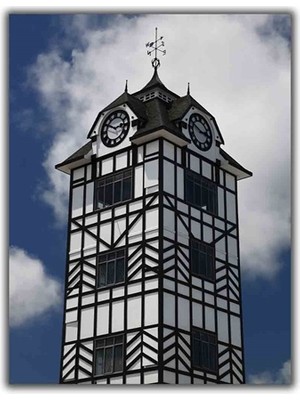 Saat Kulesi Yeni Zelanda Kanvas Tablo