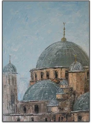 Sultan Ahmet Camii Orijinal Yağlı Boya Tablo