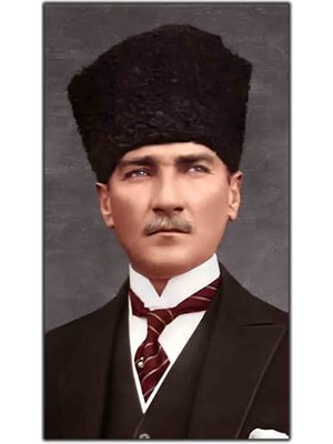 Atatürk Kanvas Tablo