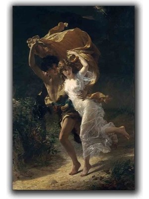 The Storm Pıerreauguste Cot Unlu Kanvas Tablo