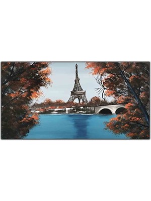Eyfel Kulesi Orijinal Yağlı Boya Tablo