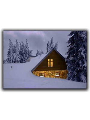 Kardakı Kulube Kanvas Tablo