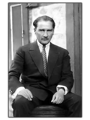 Atatürk Kanvas Tablo
