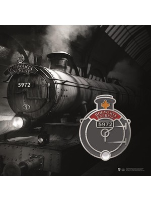 Sihir Dükkanı Hogwarts Express Pin 3×4 cm Lisanslı Metal