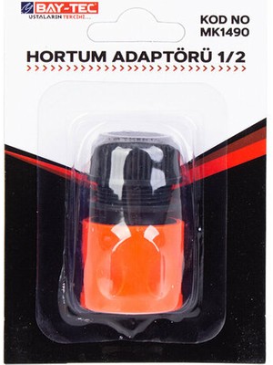 Baytec Bahçe Musluk ve Hortum Adaptörü 1/2 MK1490 7221
