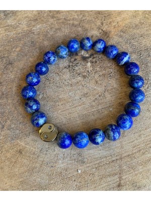 NehirTaş Sertifikalı   Lapis Lazuli Bileklik