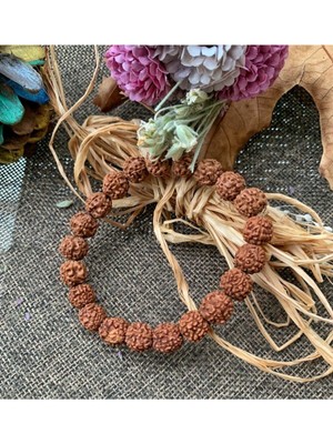 NehirTaş Sertifikalı   Rudraksha Bileklik